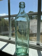 Antique Walker's Kilmarnock Whisky Green Glass Bottle — listing 4