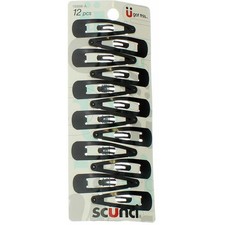 Assorted Snap Hair Clips and Elastic Hair Tie Bundle in Neutral Tones — listing 6