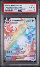 Pokemon Charizard VMAX Rainbow Secret Rare Champion's Path 074/073 — listing 2