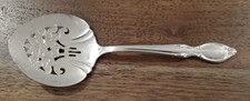 Wm. A. Rogers Silverplate Berry/Casserole Spoon 9in Art Nouveau Floral — listing 3
