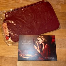 Besame Cosmetics Promotional Two-Tone Faux Leather Shoulder Bag with Lipstick Charm — listing 4