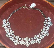 Statement Floral Cabochon & Rhinestone Necklace and Bracelet Set — listing 4