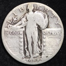 1928 Standing Liberty Quarter, Type 2, 90% Silver — listing 5