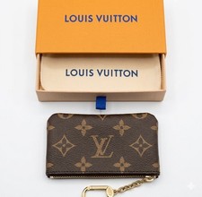Louis Vuitton Monogram Envelope Wallet with Orange Snap Closure — listing 3