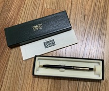 Vintage Cross Chrome Ballpoint Pen in Original Box — listing 4