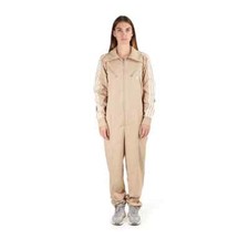Adidas Originals Black Nylon Boiler Suit Jumpsuit with 3-Stripes — listing 2