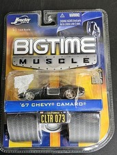 Diecast Muscle Car Model, White & Red with Blue Stripes and Race Graphics — listing 4