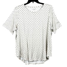 Lane Bryant Multi-Color Crinkle Pleated Button-Front Blouse, Size 22/24W — listing 6