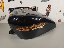 Custom Harley-Davidson Sportster Peanut Fuel Tank, Metallic Blue Candy Paint — listing 3