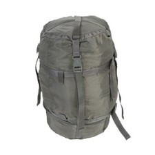 Olive Green Compression Stuff Sack with Drawstring Closure