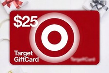 Target Gift Card (Novelty Bullseye Playset Miniature Cart Display)