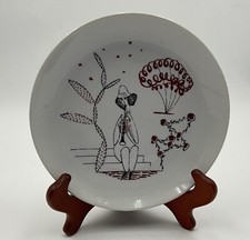 Naaman Israel pottery Naaman White Porcelain Divided Fondue / Appetizer Plate — listing 5