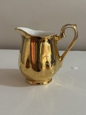 Hall China Golden Glo 22K Gold Covered Casserole Dish — listing 4