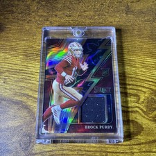 2023 Panini Select Draft Picks Brock Purdy #133 Prizm Cracked Ice, listing 2
