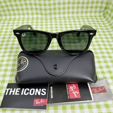 Ray-Ban RB2140 Original Wayfarer Sunglasses Black 50mm — listing 6