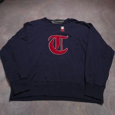 Vintage Tommy Hilfiger Jeans Yellow Ribbed V-Neck Sweater with Logo Sleeve Tape, Size L — listing 3