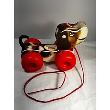 Fisher-Price Little Snoopy Pull Toy Beagle Dog #693 — listing 3