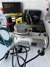 Airbrush City Model 1601 Mini Air Compressor with Pressure Gauge
