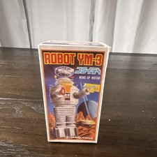 Masudaya Robot YM-3 Wind Up B-9 Lost in Space Robot with Box — listing 3