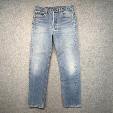 Levi's 501 Original Fit Straight Leg Jeans, W34 L34, Made in USA — listing 3