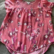 Liz Claiborne Yellow Floral Mock-Neck Dress, Size 12 — listing 3