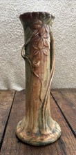 Weller Pottery Art Nouveau Twig-Handle Vase with Applied Grape Leaves — listing 5