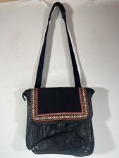 Boho Embroidered Floral Mandala Handbag with Zip Top and Detachable Crossbody Strap — listing 5