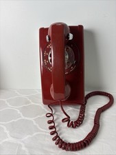 Western Electric Model 554 Rotary Dial Wall Telephone, Ivory/Beige — listing 6