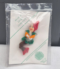 Slieve Bawn Irish Handcrafts Fisherman Doll with Aran Sweater, Tweed Trousers, and Fish in Net