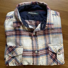 Burnside Plaid Flannel Shirt with Choysu Embroidered Patch — listing 6