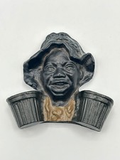 Large Antique Cast Iron Figural Animal Statue / Vessel (Cat or Bear Form), Maker Unknown — listing 5