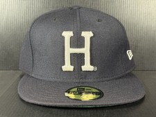 HUF x New Era 59FIFTY Fitted Cap, Gray/Red, Size 7 3/4 — listing 6