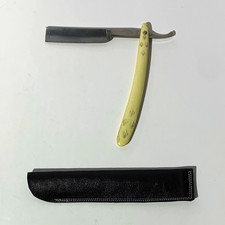 Antique Geneva Cutlery Co. Straight Razor with Black Handle and Original Box — listing 4