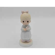 Precious Moments Angel Figurine Holding "Names for Baby" Book — listing 6
