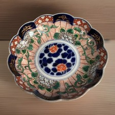 Japanese Imari-Style Porcelain Bowl with Cherry Blossom and Floral Panel Decoration — listing 2