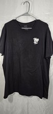 Vans Classic Fit Flaming Skull Graphic T-Shirt, Black, Size Medium