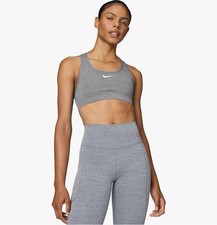 Nike Women's Swoosh Medium-Support Training Sports Bra, Racerback, Royal Blue, Size S — listing 4