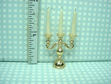 Miniature Plastic Candelabra Figure / Dollhouse or Playset Accessory — listing 3