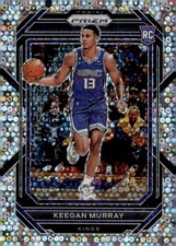 2024-25 Panini Prizm Keegan Murray Blue Fast Break Prizm #/150