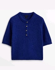 Massimo Dutti Alpaca Wool Knit Two-Piece Set — Hooded Sweater & Wide-Leg Pants — listing 3