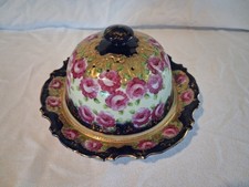 Hand Painted Porcelain Chinese Satsuma-Style Decorative Egg, Warrior Archer with Gold Trim — listing 4