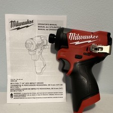 Milwaukee M12 FUEL 1/4" Hex Impact Driver with M12 REDLITHIUM XC 3.0 Battery — listing 5