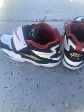 Nike Air Griffey / Air Max style Turf Baseball Cleats, White/Red, Men's US 11.5 — listing 4