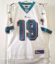 Miami Dolphins #13 "Jazz" Reebok NFL Equipment Authentic On-Field Jersey, Teal, Size L — listing 4