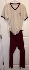 Qatar Airways FIFA World Cup Qatar 2022 V-Neck Ringer T-Shirt Medium — listing 3