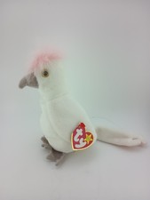 Ty Beanie Baby "Kiwi" the Cockatoo (White Bird with Pink Crest) — listing 3