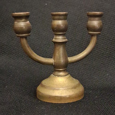 Miniature Plastic Candelabra Figure / Dollhouse or Playset Accessory — listing 2