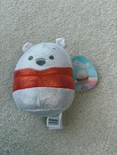 Squishmallows Disney 100 Winnie the Pooh 5" Silver Metallic Plush