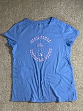 Cat & Jack Girls' Teal Long-Sleeve 'Girl Pack' Graphic Tee, Size L (10/12)