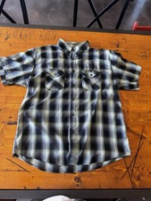 Dixxon Flannel Company Men's Green/Black/White Buffalo Plaid Flannel Shirt — listing 6